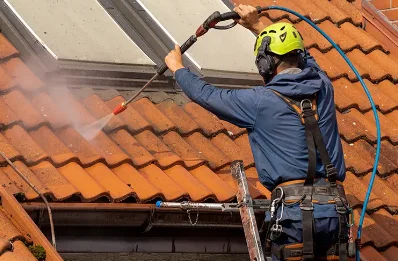 Démoussage et hydrofuge de toiture à Nieudan